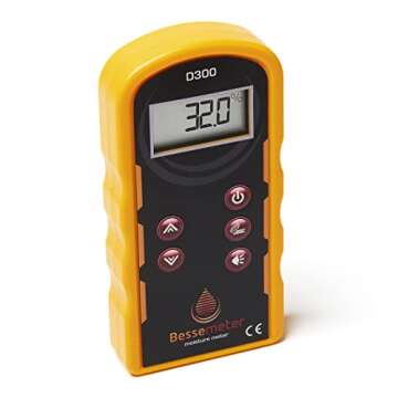 Bessemeter Pinless Wood Moisture Meter for Accurate Readings