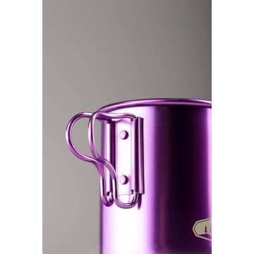 GSI Outdoors 43218 Bugaboo Cup Purple