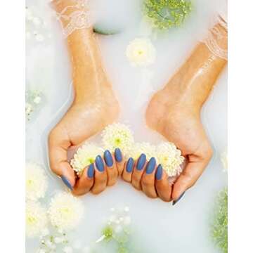 Gelish Mini Pastel Polish - Long-Lasting Slate Blue