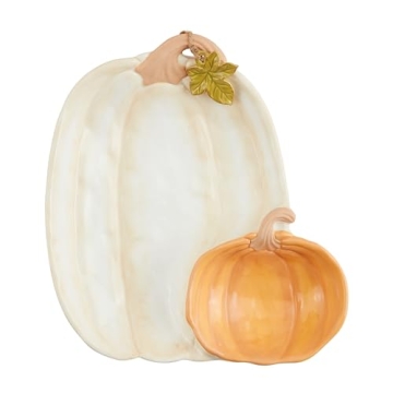 Mud Pie Pumpkin Chip & Dip Server - Fall Entertaining Essential