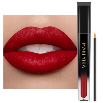 MAKI YIKA Lipstick | Long Lasting Matte Liquid Lipstick for Women