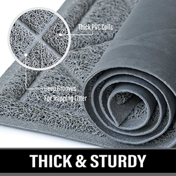 Sierra Concepts Cat Litter Mat 36"x24" Waterproof Anti-Slip