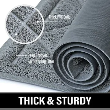 Sierra Concepts Cat Litter Mat 36"x24" Waterproof Anti-Slip