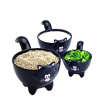 Joie Meow Cat Stackable Kitchen Measuring Cups Set