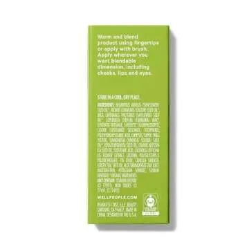 Well People Supernatural Stick Highlighter, Highlight Stick For Hydrated, Dewy Skin, Use On Lips, Cheeks & Eyelids, Vegan & Cruelty-free, Golden Glow