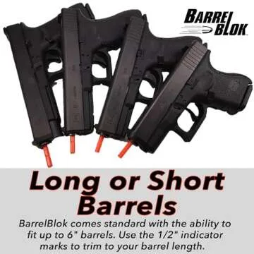 BarrelBlok Dry Fire Training Tool for All Guns