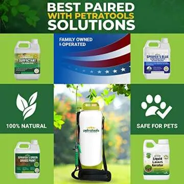 PetraTools 2.5 Gallon Battery Sprayer for Effortless Gardening