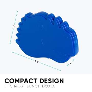 Character Shaped Ice Pack - Durable, Fun & Travel-Friendly