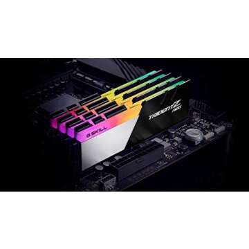 G.SKILL Trident Z Neo Series (Intel XMP) DDR4 RAM 16GB (2x8GB) 3600MT/s CL18-22-22-42 1.35V Desktop Computer Memory UDIMM (F4-3600C18D-16GTZN)