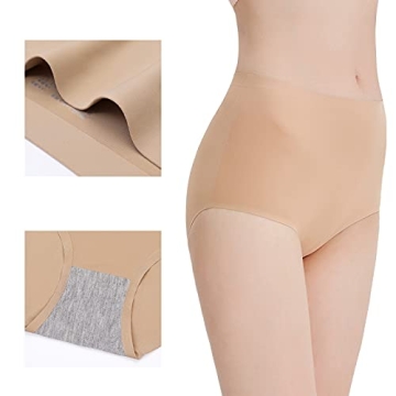 FallSweet Seamless High Waist Briefs Comfortable Women Panties