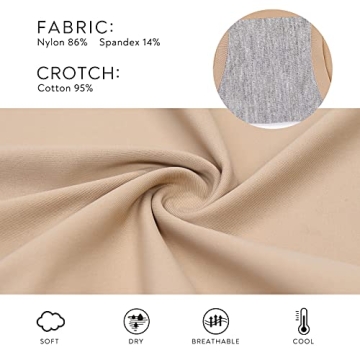 FallSweet Seamless High Waist Briefs Comfortable Women Panties