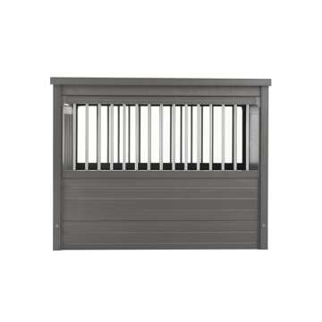 New Age Pet ecoFLEX Pet Crate/End Table, Large, Grey