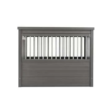 New Age Pet ecoFLEX Pet Crate/End Table, Large, Grey