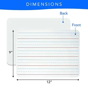 Small White Dry Erase Board for Kids 2pk Ideal for Learning