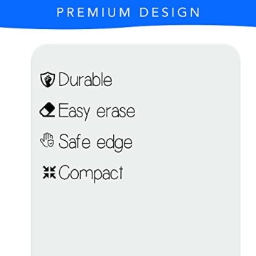 Small White Dry Erase Board for Kids 2pk Ideal for Learning
