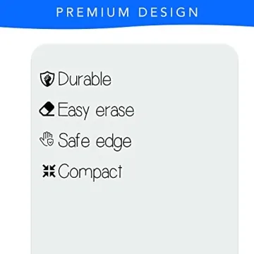 Small White Dry Erase Board for Kids 2pk Ideal for Learning