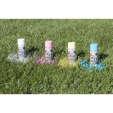 Testors Spray Chalk - Safe & Washable Outdoor Creative Fun