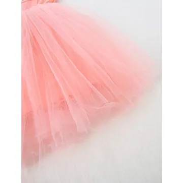 XUNYU Baby Girls Tulle Dress Soft Stylish Toddler Tutu
