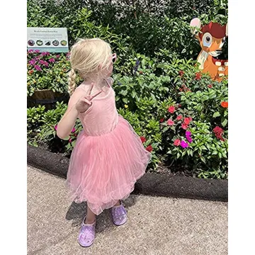 XUNYU Baby Girls Tulle Dress Soft Stylish Toddler Tutu