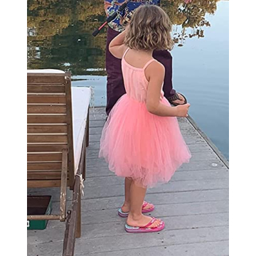 XUNYU Baby Girls Tulle Dress Soft Stylish Toddler Tutu