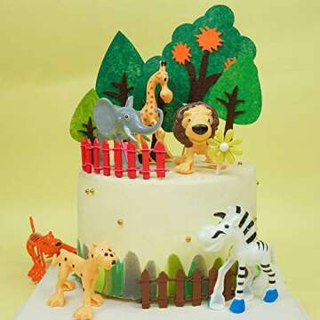 Prsildan White Wood Miniature Fairy Garden Fence - 2 Packs