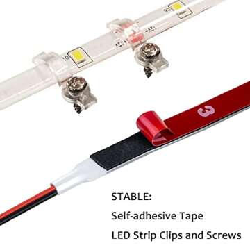 Seaponer Pontoon Boat Light, Marine Led Light Strip for Duck Jon Bass Boat Sailboat Kayak Flex Lighting for Boat Deck Light Accent Light Interior Lights Fishing Night, White, 12v, 10m (32.8ft)