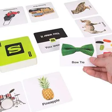 TENZI Dice Party Game and Slapzi Picture Game - A Fun, Fast Frenzy for All Ages - (Colors May Vary)