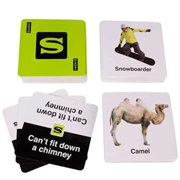 TENZI Dice Party Game and Slapzi Picture Game - A Fun, Fast Frenzy for All Ages - (Colors May Vary)