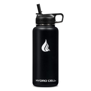 Hydro Cell Insulated Water Bottle - Cold & Hot | 32oz Black