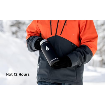 Hydro Cell Insulated Water Bottle - Cold & Hot | 32oz Black