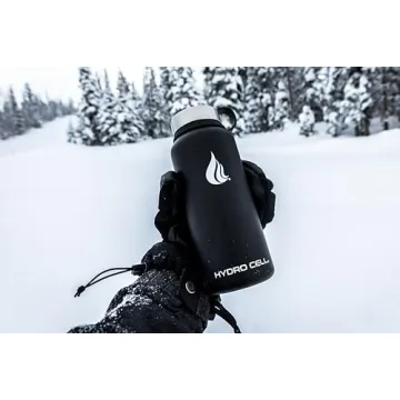 Hydro Cell Insulated Water Bottle - Cold & Hot | 32oz Black