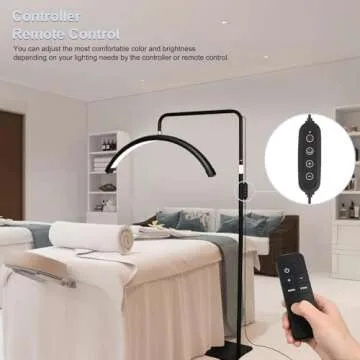 Eyelash Lamp - Dimmable LED Salon Light for Lash Artists