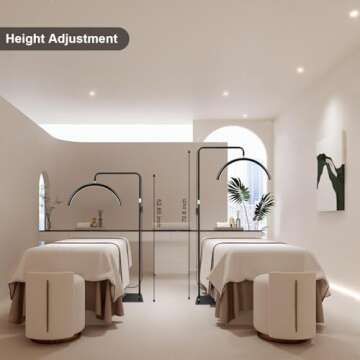 Eyelash Lamp - Dimmable LED Salon Light for Lash Artists