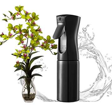 Effortless Mist with TOSERSPBE Continuous Spray Bottle