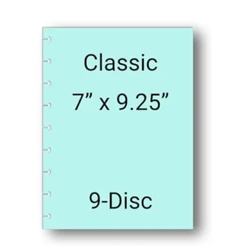 Durable Semi-Transparent Top Index Dividers for Planners