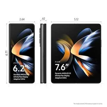 SAMSUNG Galaxy Z Fold 4 - Unlocked, 512GB, Flex Mode