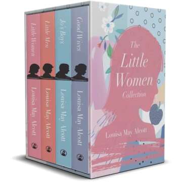The Little Women 4 Books Collection Box Set By Louisa May Alcott (Little Women, Good Wives, Jo's Boy...
