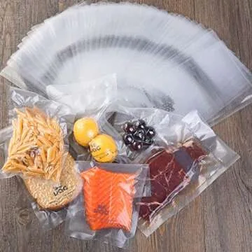 Wevac Vacuum Sealer Bags 100 Gallon 11x16 Inch for Food Storage