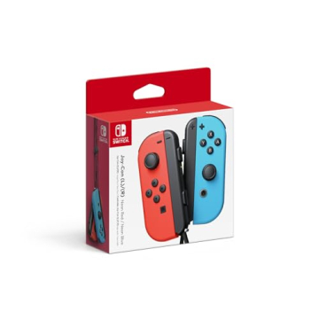 Nintendo Joy-Con (L/R) - Neon Red & Blue Controllers for Switch