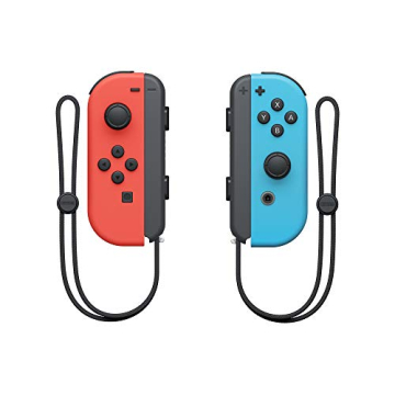 Neon Red & Blue Nintendo Joy-Con Controllers for Switch