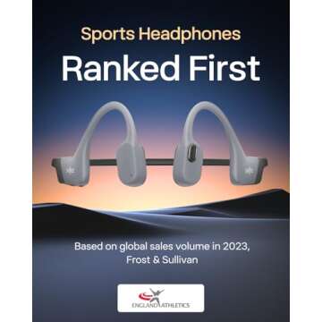 SHOKZ OpenSwim Pro - Open-Ear Bluetooth Headphones & 32GB MP3 Player, IP68 Waterproof, Bone Conducti...