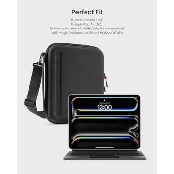 tomtoc Portfolio Case for iPad Pro & Air - Stylish Protection