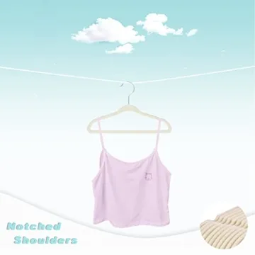 BAGAIL Kids Velvet Hangers for Children's Clothes - 50 Pack