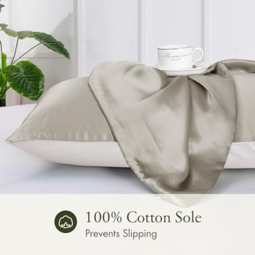 LILYSILK Luxurious Natural Silk Pillowcase for All