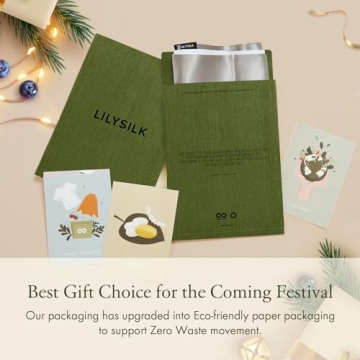 LILYSILK Luxurious Natural Silk Pillowcase for All