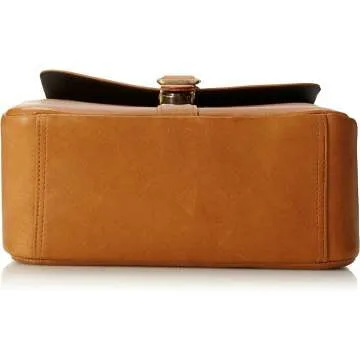 Deluxe Double Wine Bottle Carrier – Tan Stylish Design