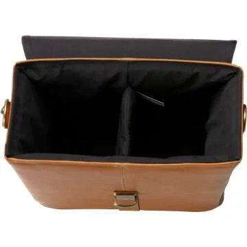 Deluxe Double Wine Bottle Carrier – Tan Stylish Design