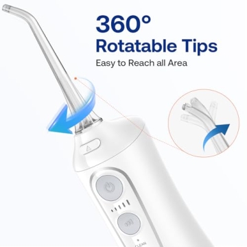 Bitvae C6 Water Dental Flosser Rechargeable IPX7 Waterproof
