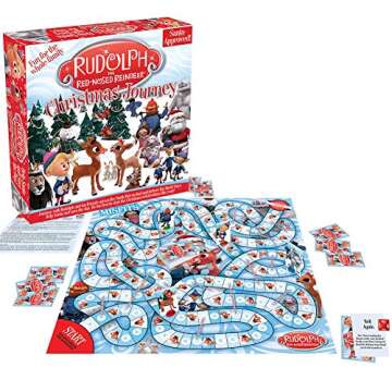 Rudolph Scramble Board Game for Fun Family Game Nights