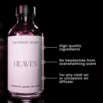 Heaven Hotel Scent Diffuser Oil - Luxury Fragrance for Home